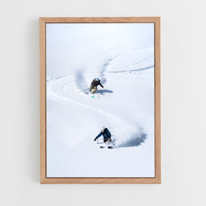 ap-freeride world tour skiing-5 cadre Bois clair