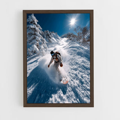 ap-freeride world tour snowboarding-4 cadre Bois foncé