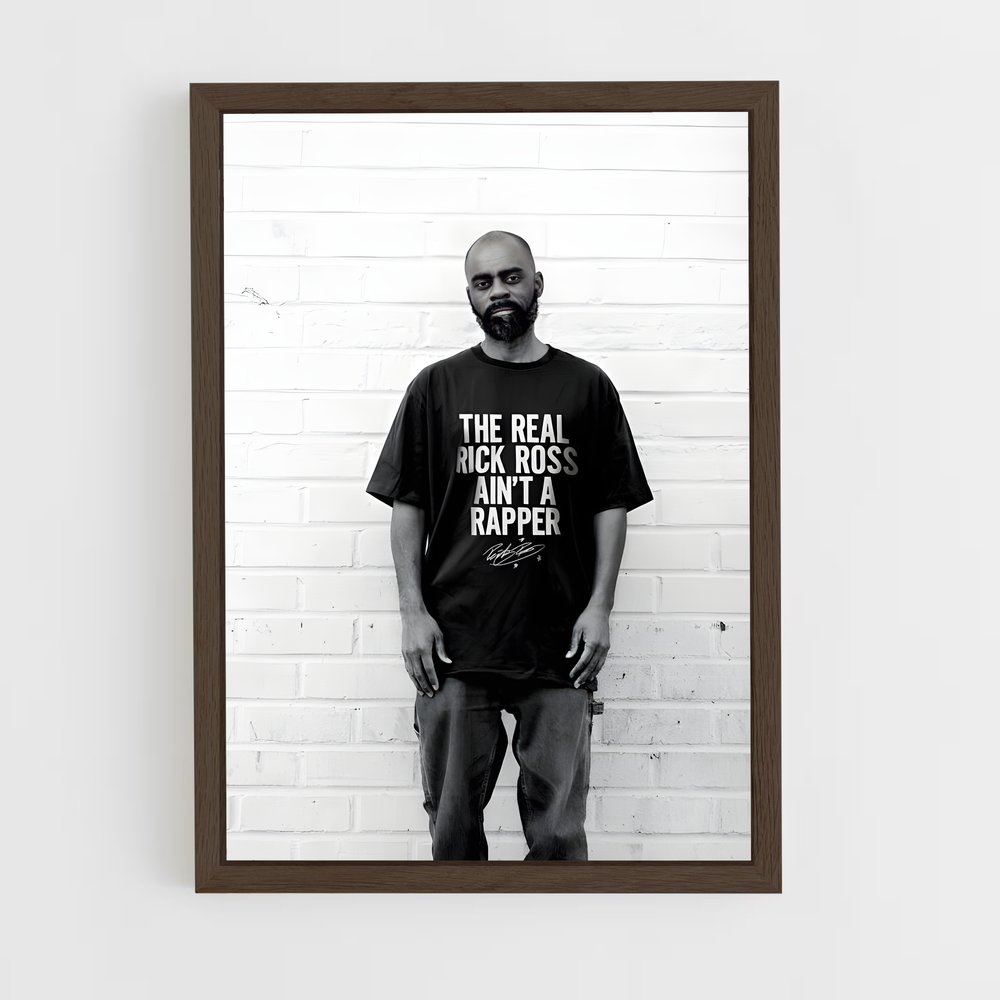 ap-freeway rick ross-1 cadre Bois foncé