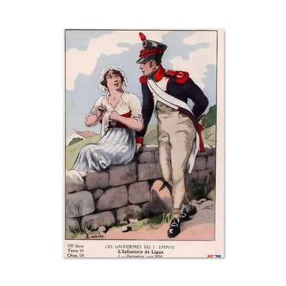 Poster Amour en Uniforme