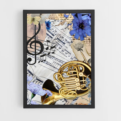 ap-french horn-1 cadre Noir