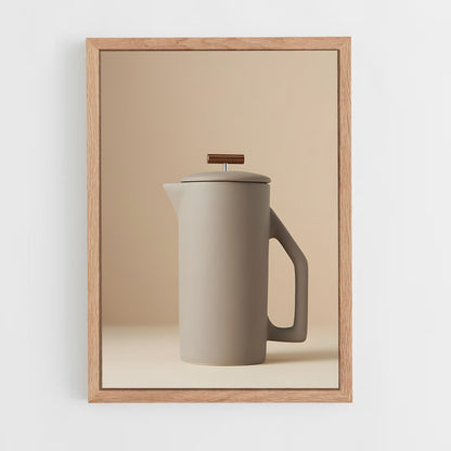 ap-french press-1 cadre Bois clair