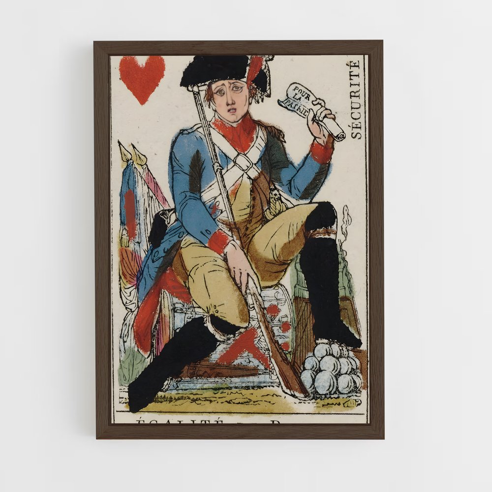 ap-french revolution-1 cadre Bois foncé