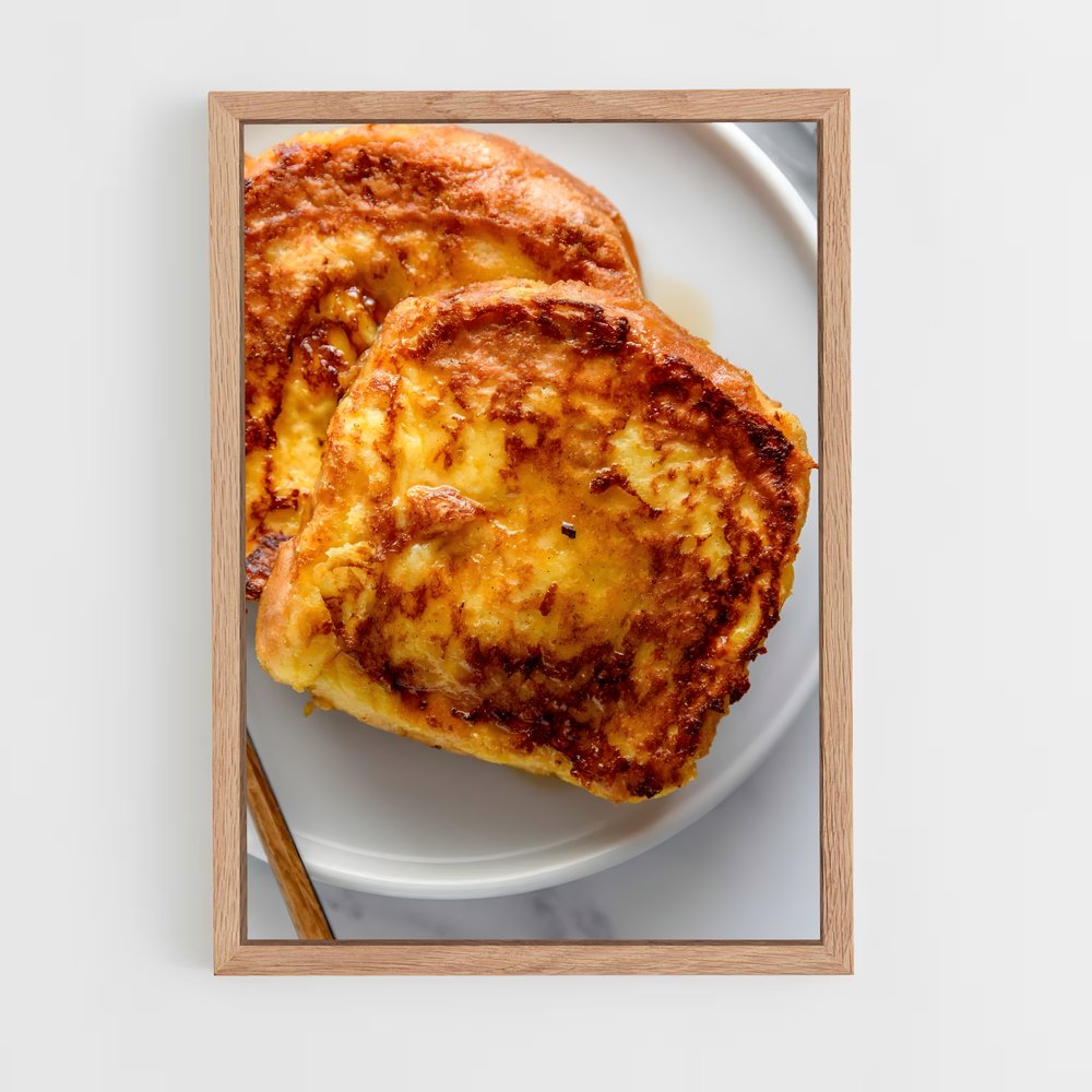 ap-french toast-1 cadre Bois clair
