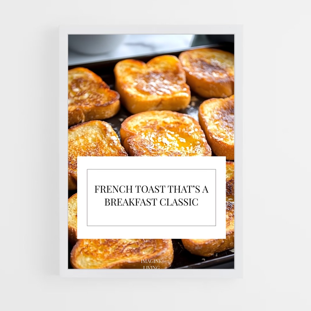 ap-french toast-2 cadre Blanc