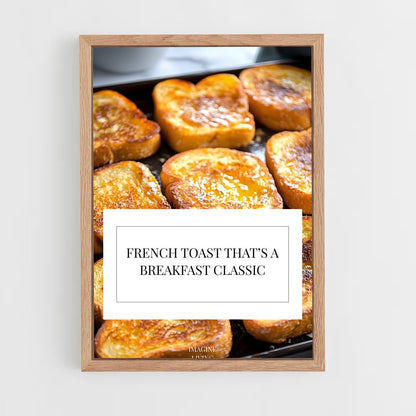 ap-french toast-2 cadre Bois clair