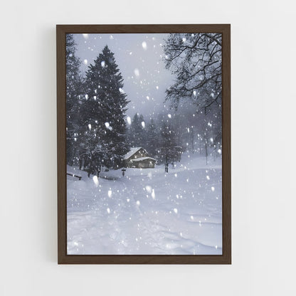 ap-fresh snow-2 cadre Bois foncé