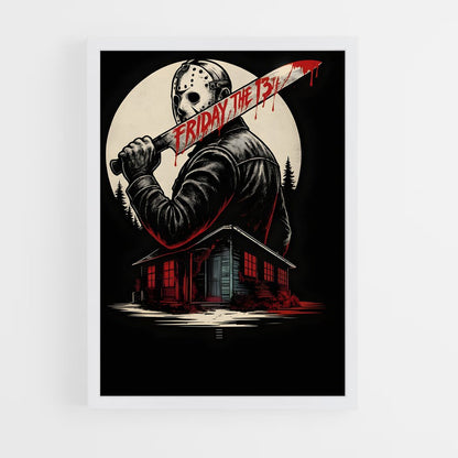 ap-friday the 13th-2 cadre Blanc