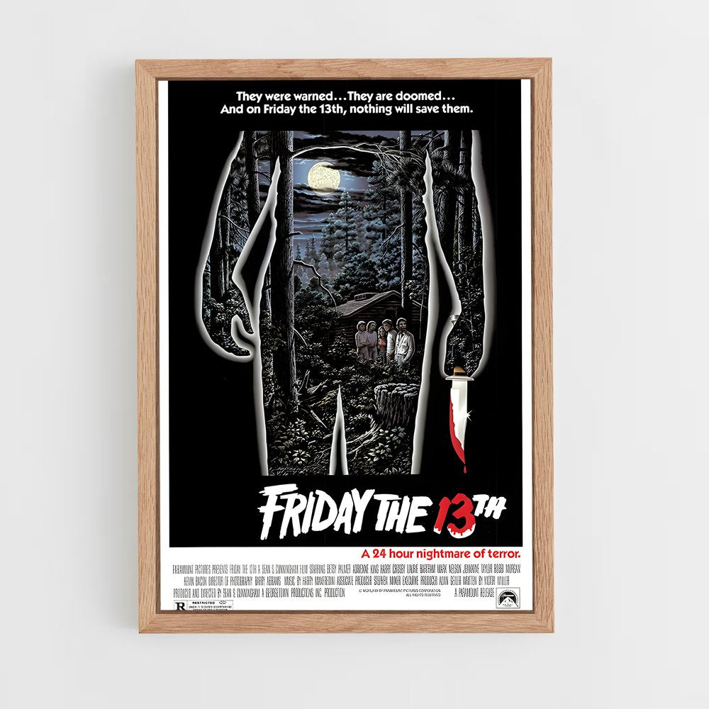 ap-friday the 13th-4 cadre Bois clair