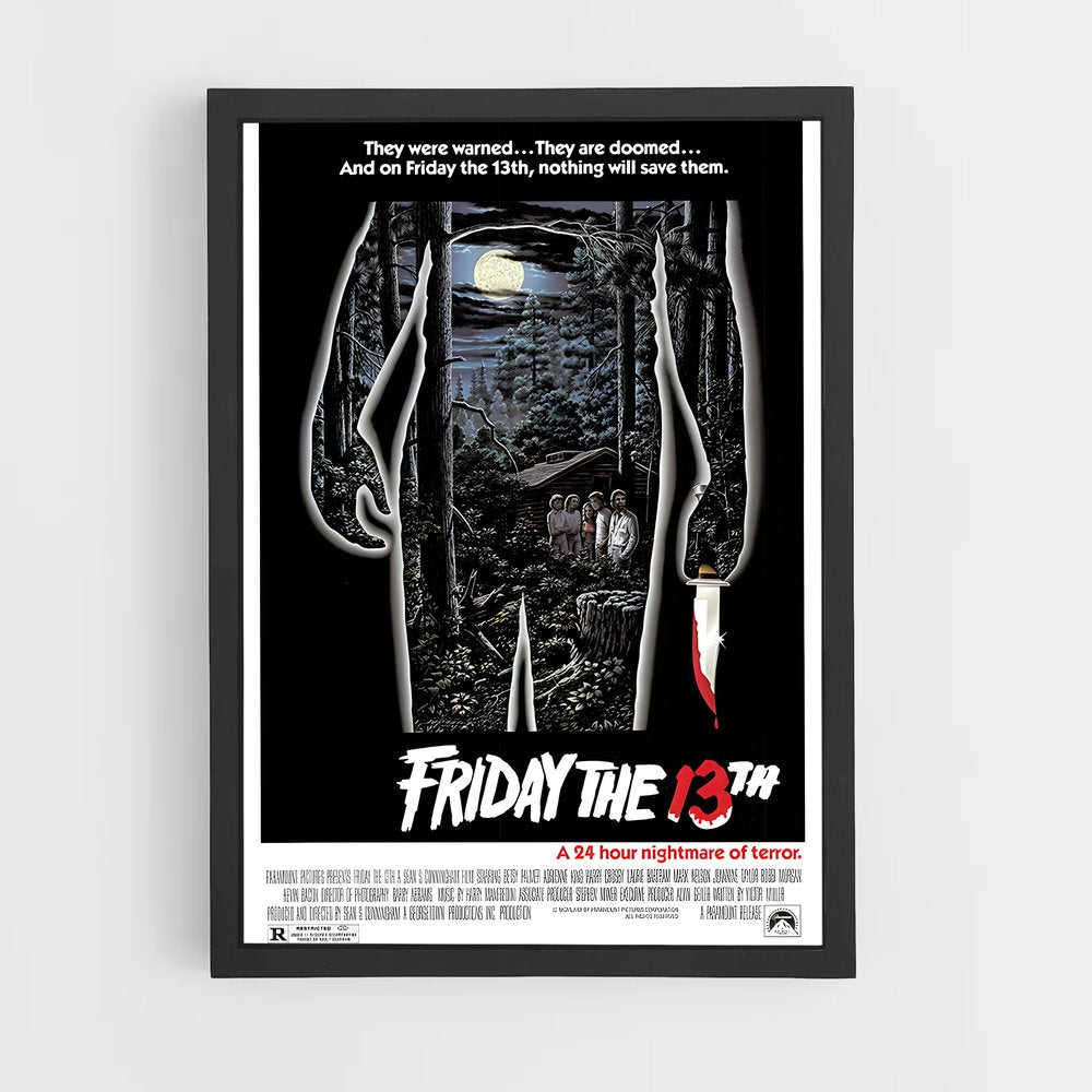 ap-friday the 13th-4 cadre Noir