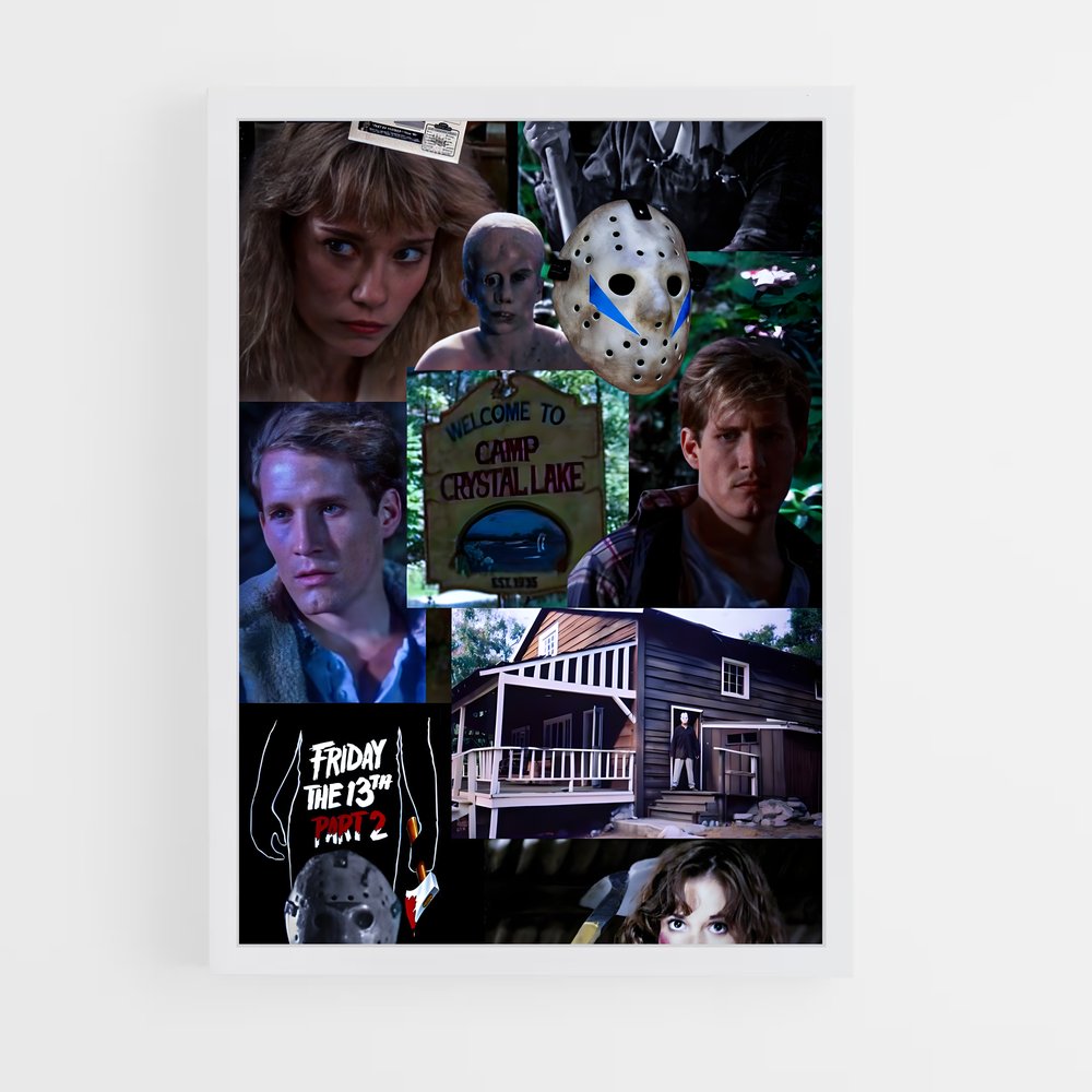 ap-friday the 13th-6 cadre Blanc