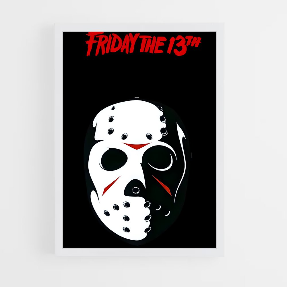 ap-friday the 13th-7 cadre Blanc