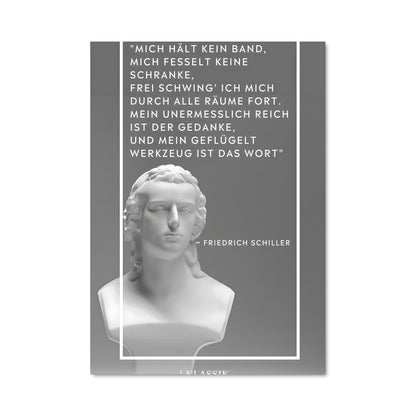 Poster Schiller et la Muse