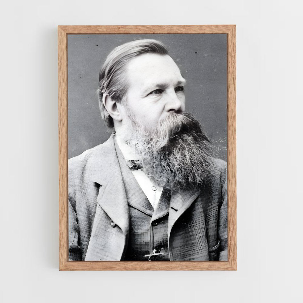 ap-friedrich engels-1 cadre Bois clair