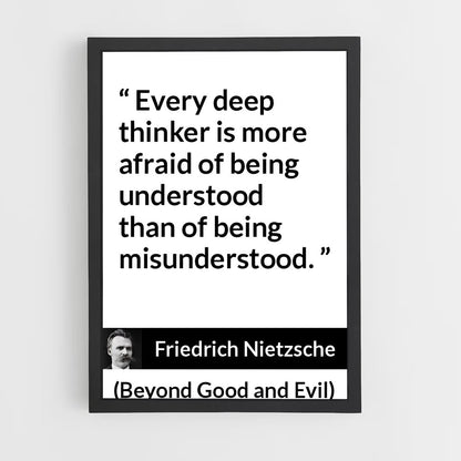 ap-friedrich nietzsche-4 cadre Noir