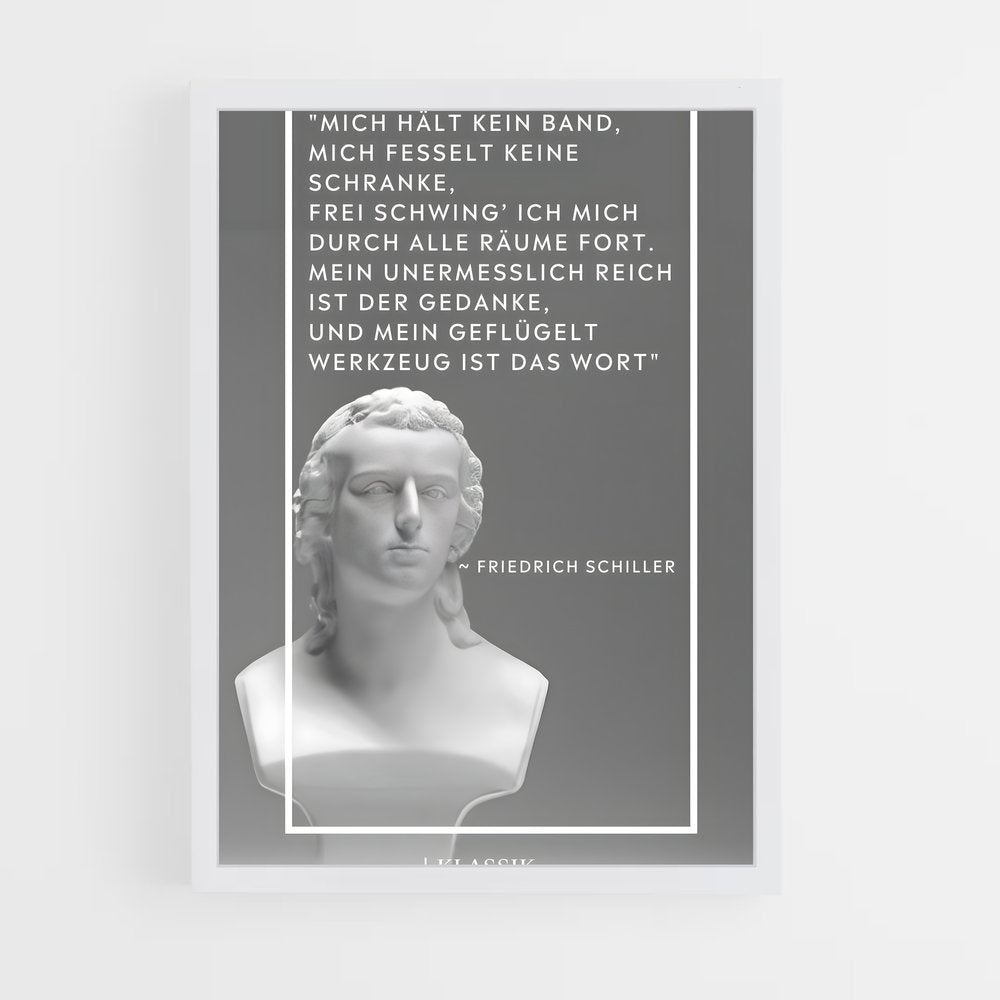 ap-friedrich schiller-5 cadre Blanc