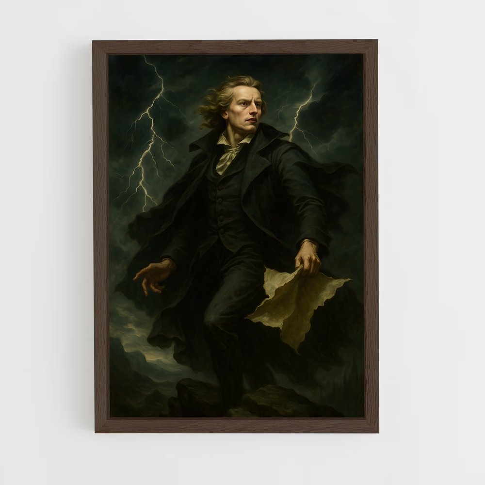 ap-friedrich schiller-7 cadre Bois foncé