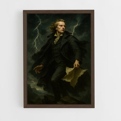 ap-friedrich schiller-7 cadre Bois foncé