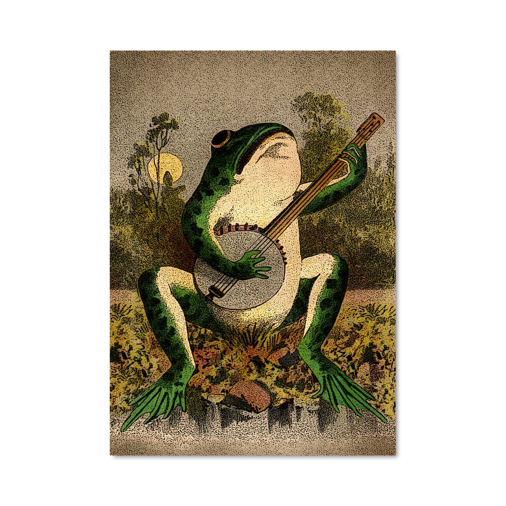 Poster Frog Rock