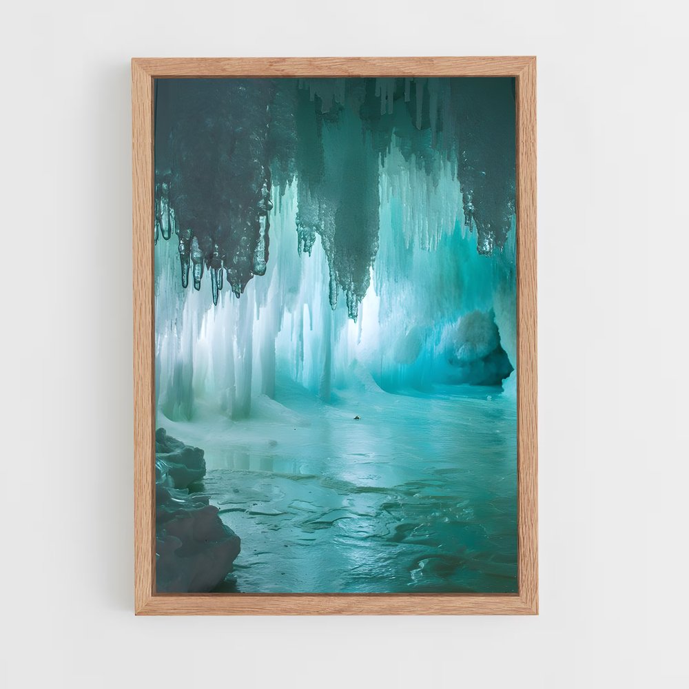 ap-frozen waterfall-3 cadre Bois clair