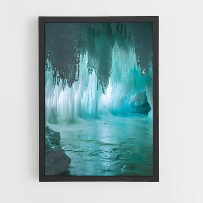 ap-frozen waterfall-3 cadre Noir