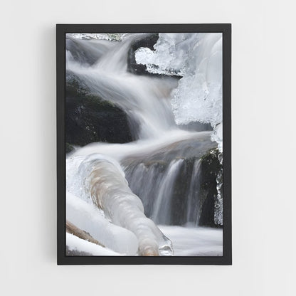 ap-frozen waterfall-4 cadre Noir