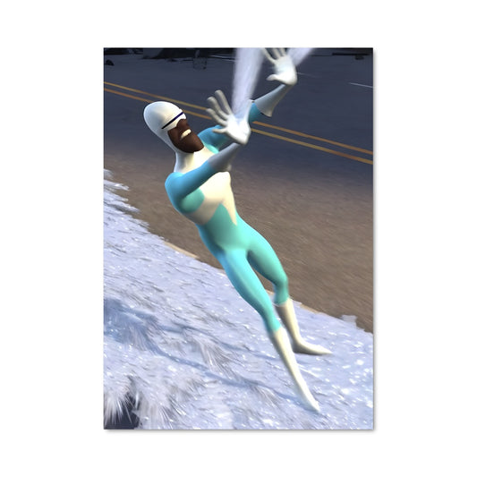 Poster Cool Blue Hero
