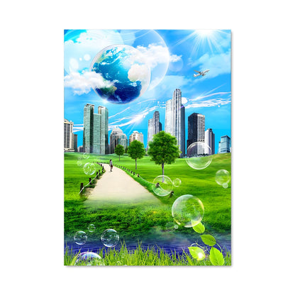 Poster Horizon Émeraude