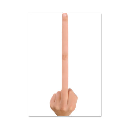 Poster Gesture de Provocation