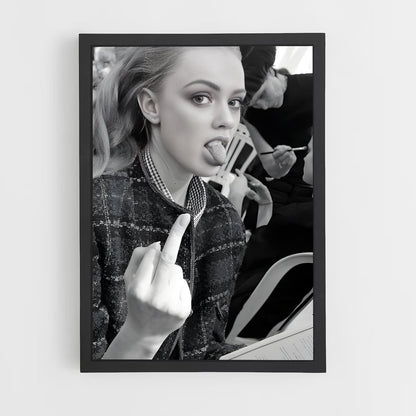 ap-fuck you gesture-5 cadre Noir