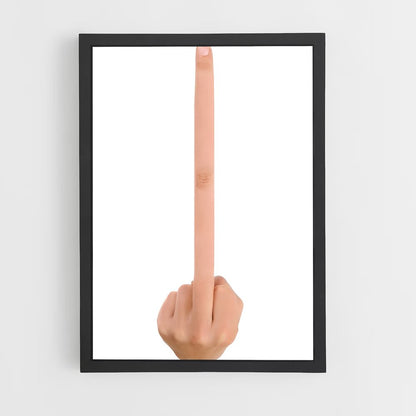 ap-fuck you gesture-6 cadre Noir