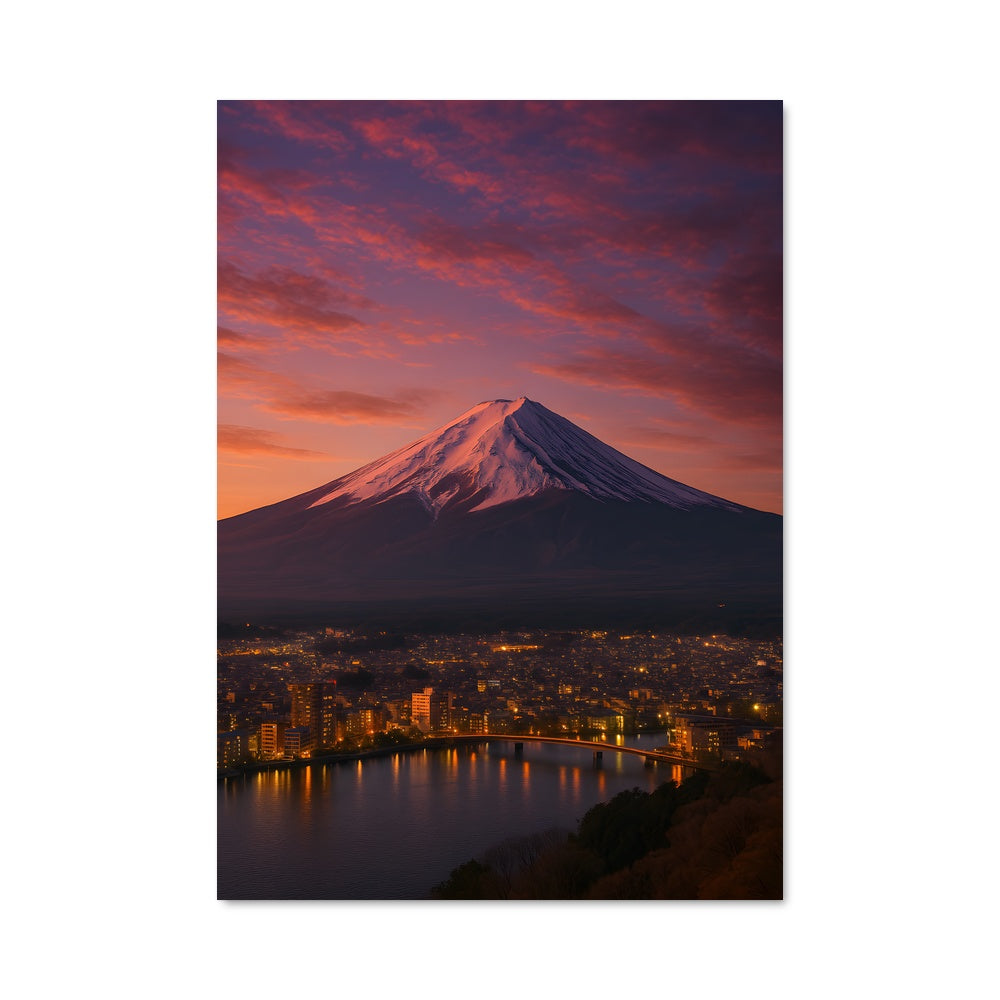 Poster Sommet Fuji