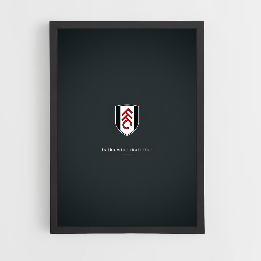 ap-fulham fc-10 cadre Noir