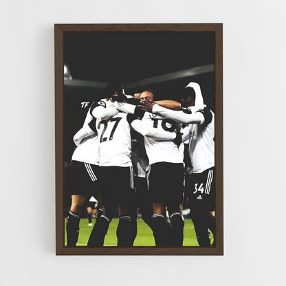 ap-fulham fc-11 cadre Bois foncé