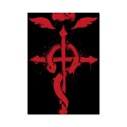 Poster Serpent des Ailes