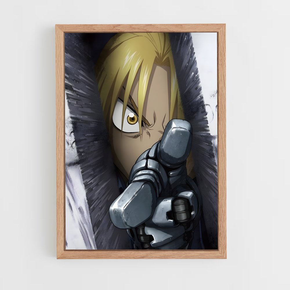 ap-fullmetal alchemist-1 cadre Bois clair