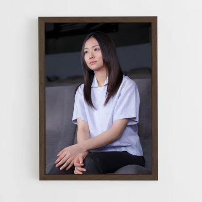 ap-fumino kimura-8 cadre Bois foncé