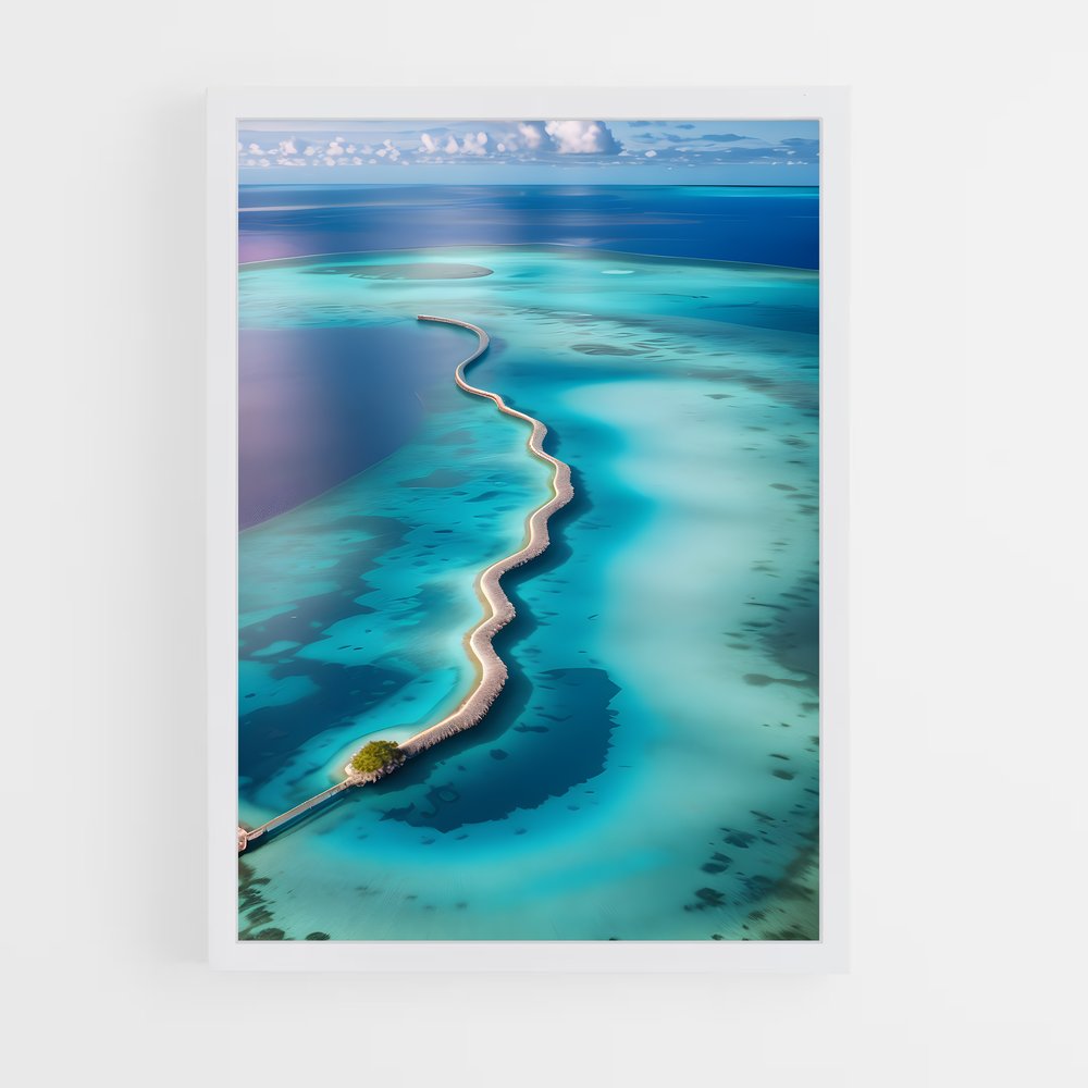 ap-funafuti lagoon-3 cadre Blanc