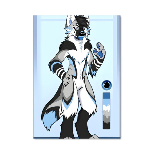 Poster Blue Whimsy
