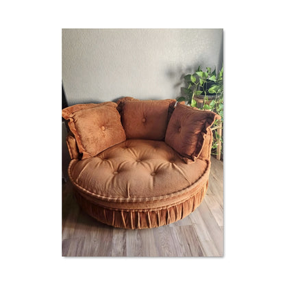 Poster Velours Ronde