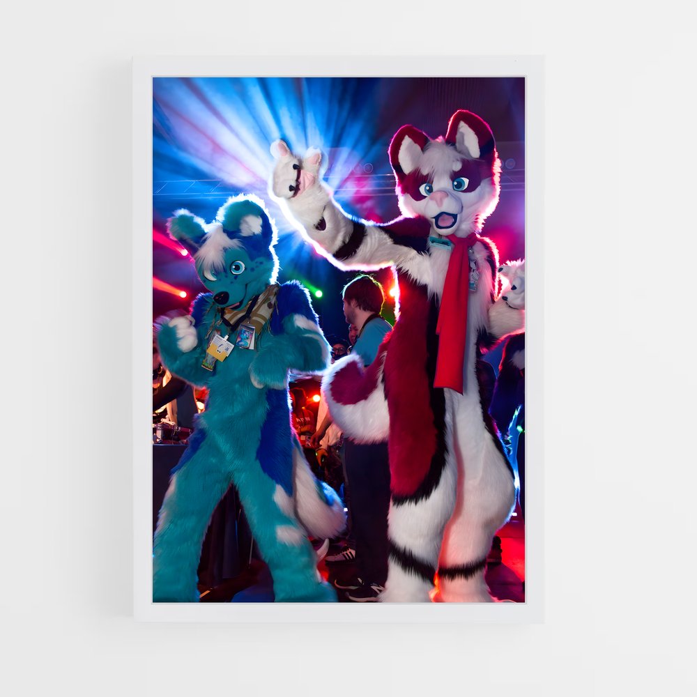 ap-furry convention-4 cadre Blanc