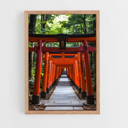 ap-fushimi inari shrine-2 cadre Bois clair