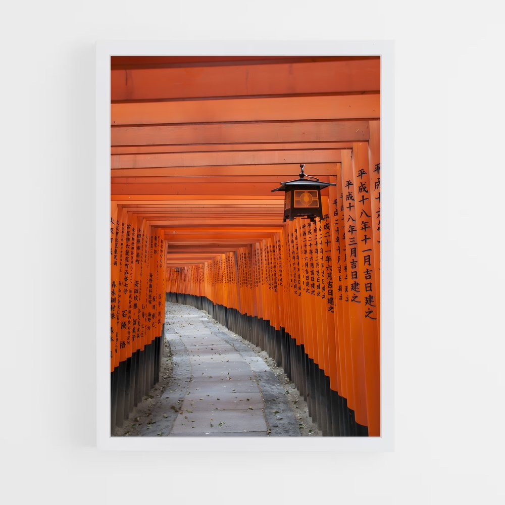ap-fushimi inari shrine-3 cadre Blanc