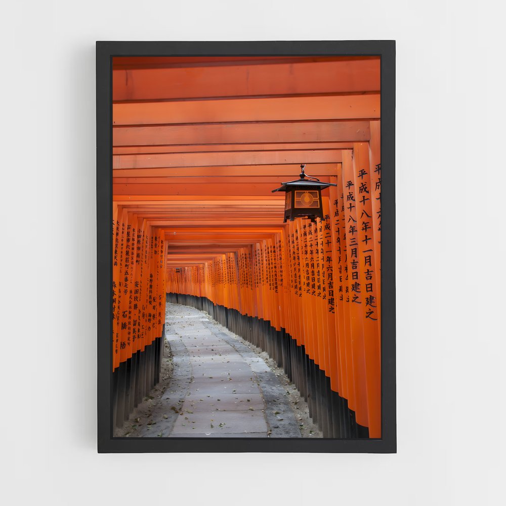 ap-fushimi inari shrine-3 cadre Noir