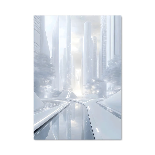 Poster Métropolis Futuriste