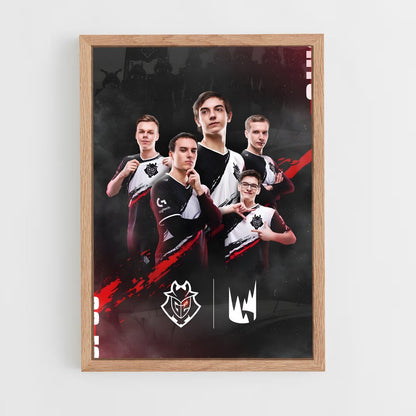 ap-g2 esports-7 cadre Bois clair