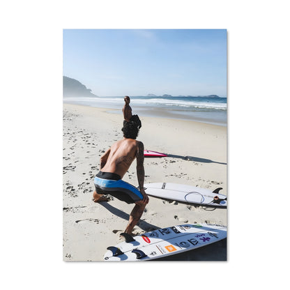 Poster Surf et Sable