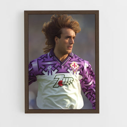 ap-gabriel batistuta-8 cadre Bois foncé