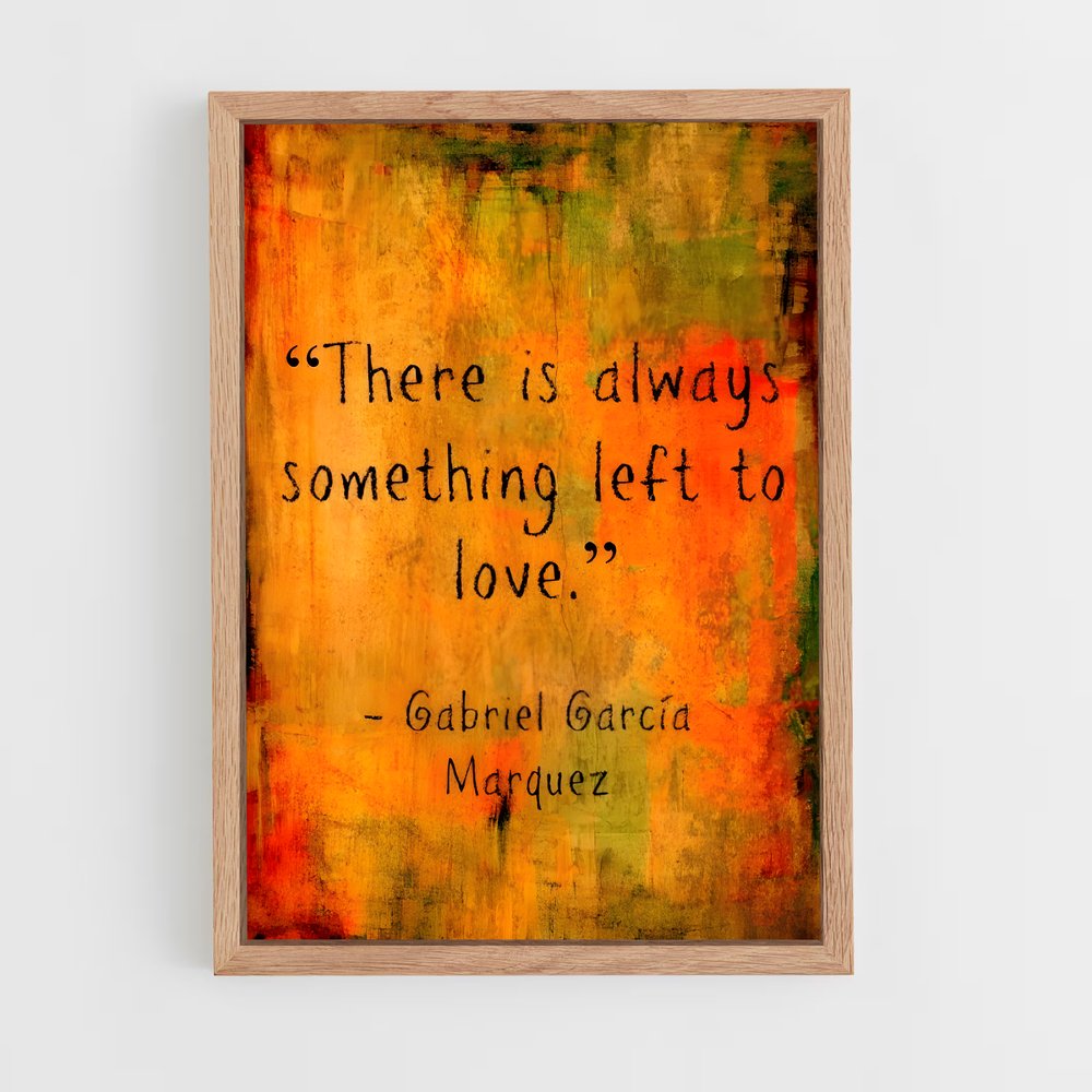 ap-gabriel garcia marquez-5 cadre Bois clair