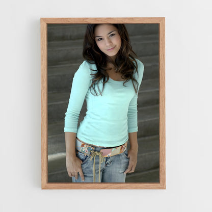 ap-gabriella montez-1 cadre Bois clair